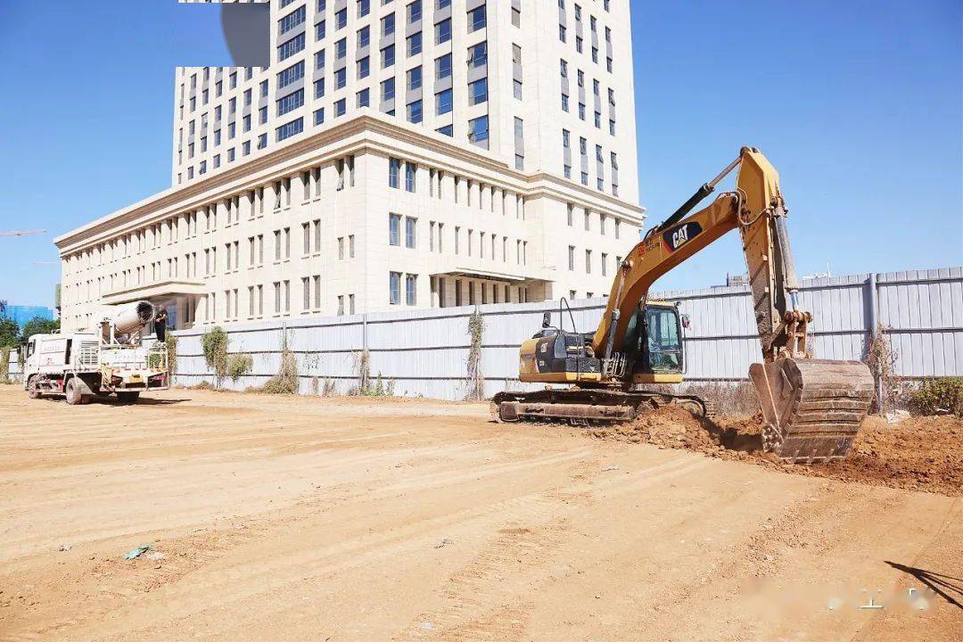 测量▲开工仪式▲腾飞建工集团党委书记,洛阳腾飞市政公司总经理马光