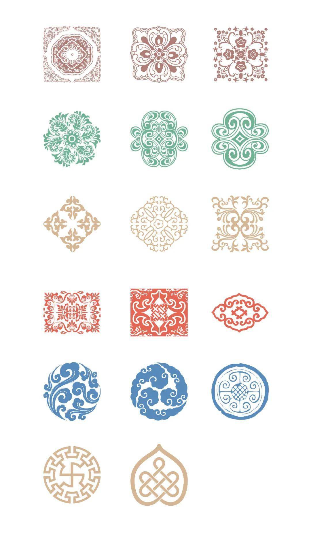 简约典雅中式古典纹样大全,收藏!