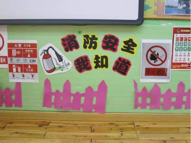 幼儿园森林防火主题墙图片