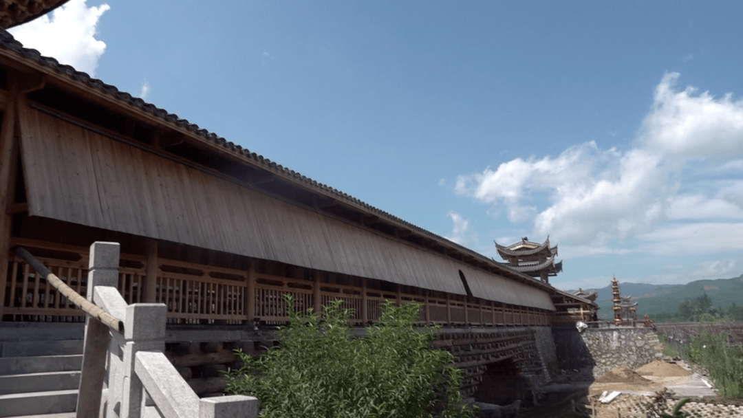 建瓯吉阳步月桥完成重建中秋节我们一起去摘灯笼