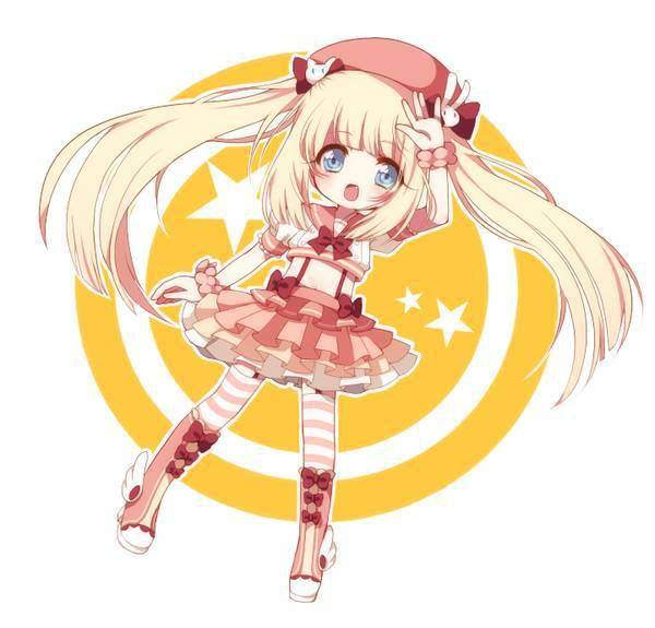 马克笔手绘q版动漫人物欣赏