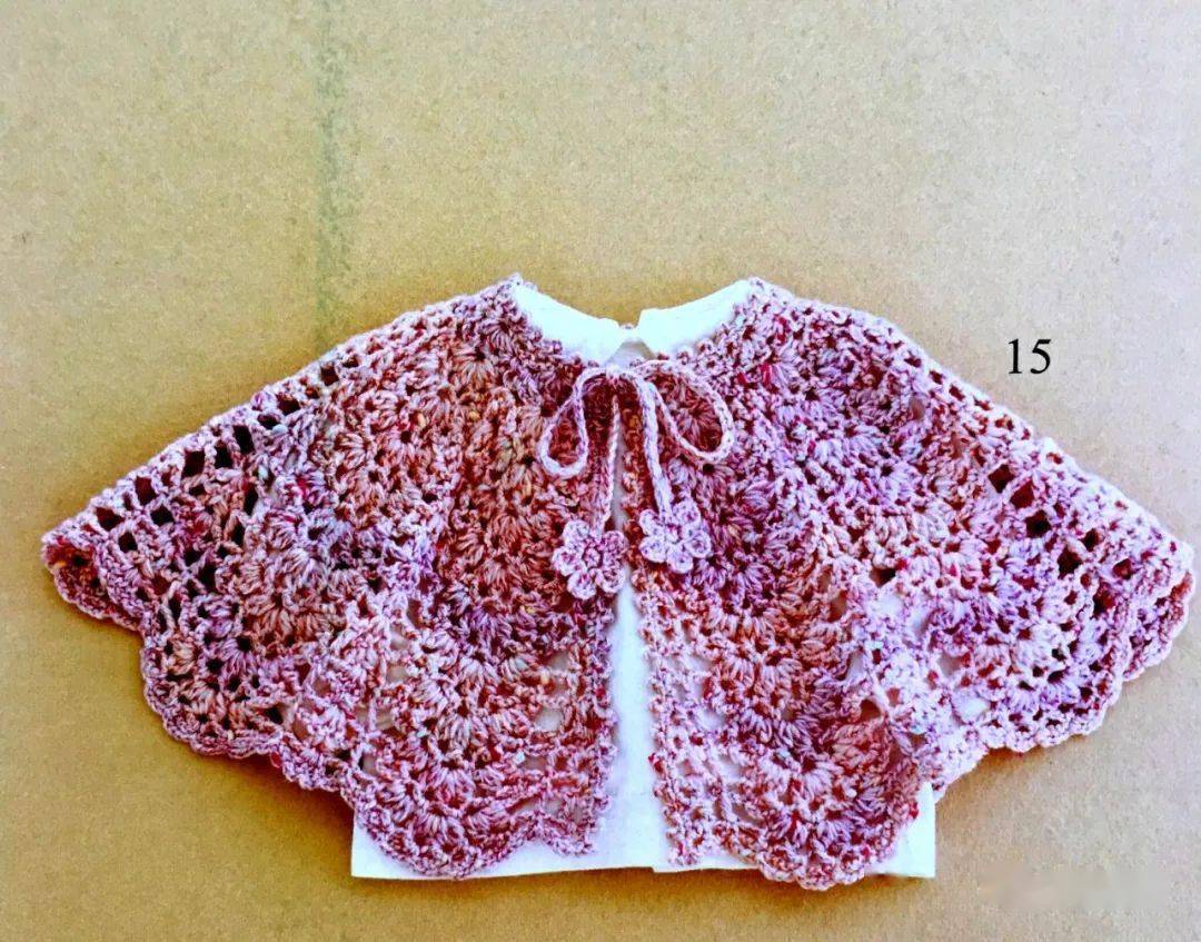 钩织披肩附图解