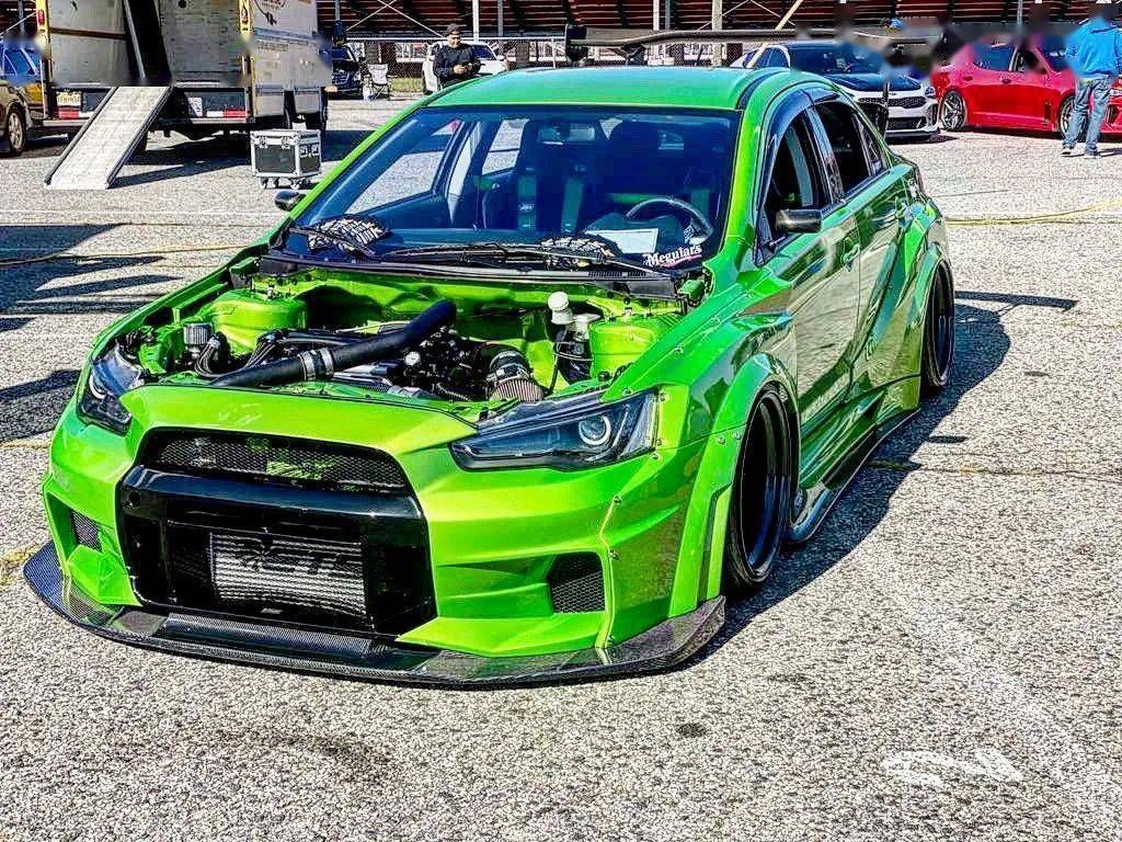 灵感与启发三菱evoxinstagram改装集