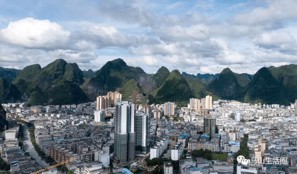 换个角度看马山感受这个县城的变迁