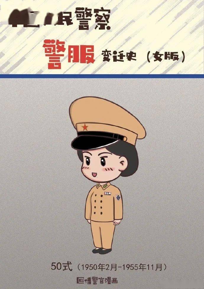 中国警服的变迁历程