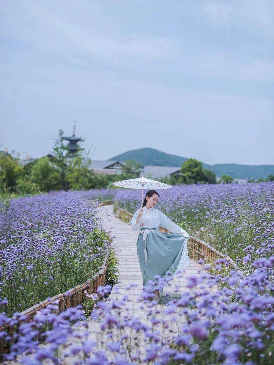 穿汉服,逛花海,国庆就去这里了!