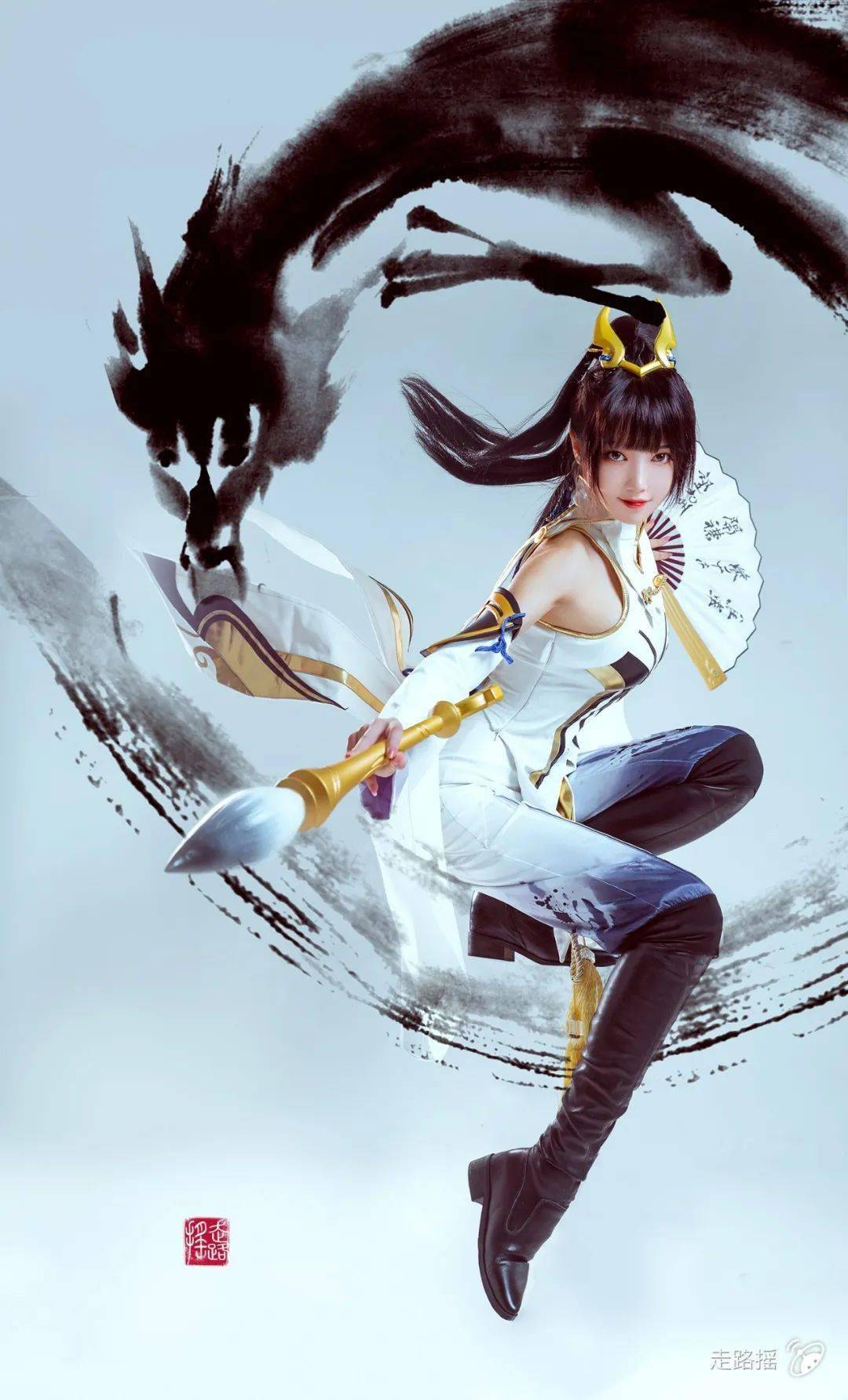 王者cos:这样的瑶姐,好看的过分了吧?