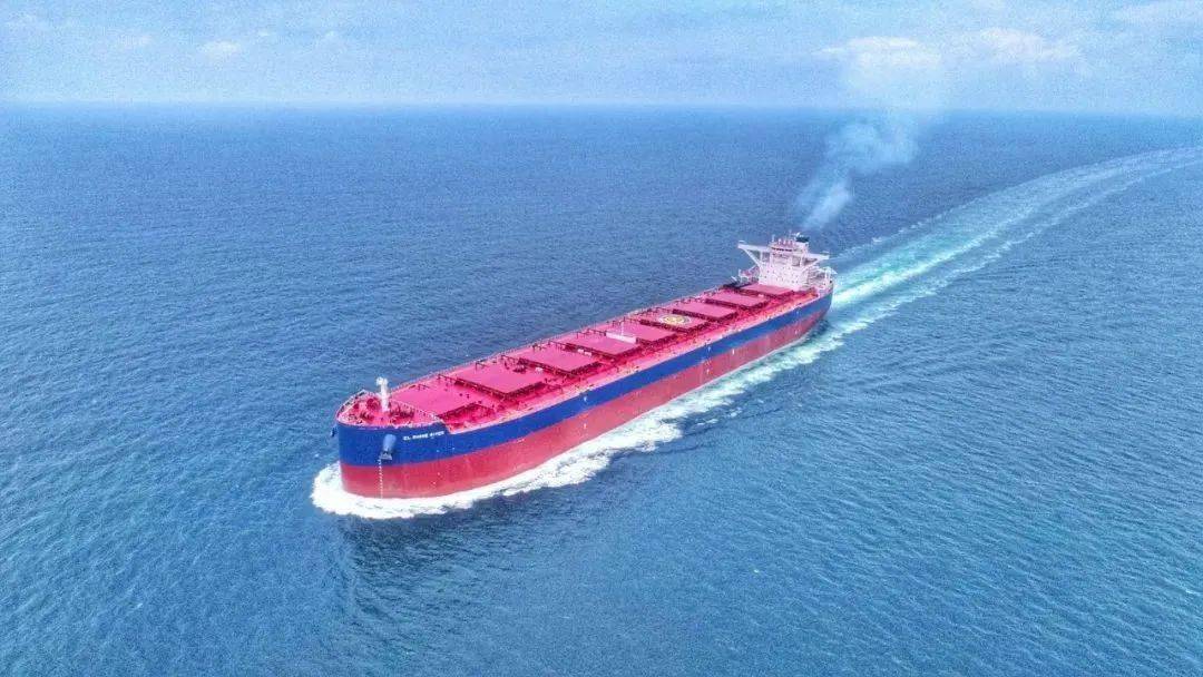 扬子江船业为国银租赁建造的一艘纽卡斯尔大型散货船交付