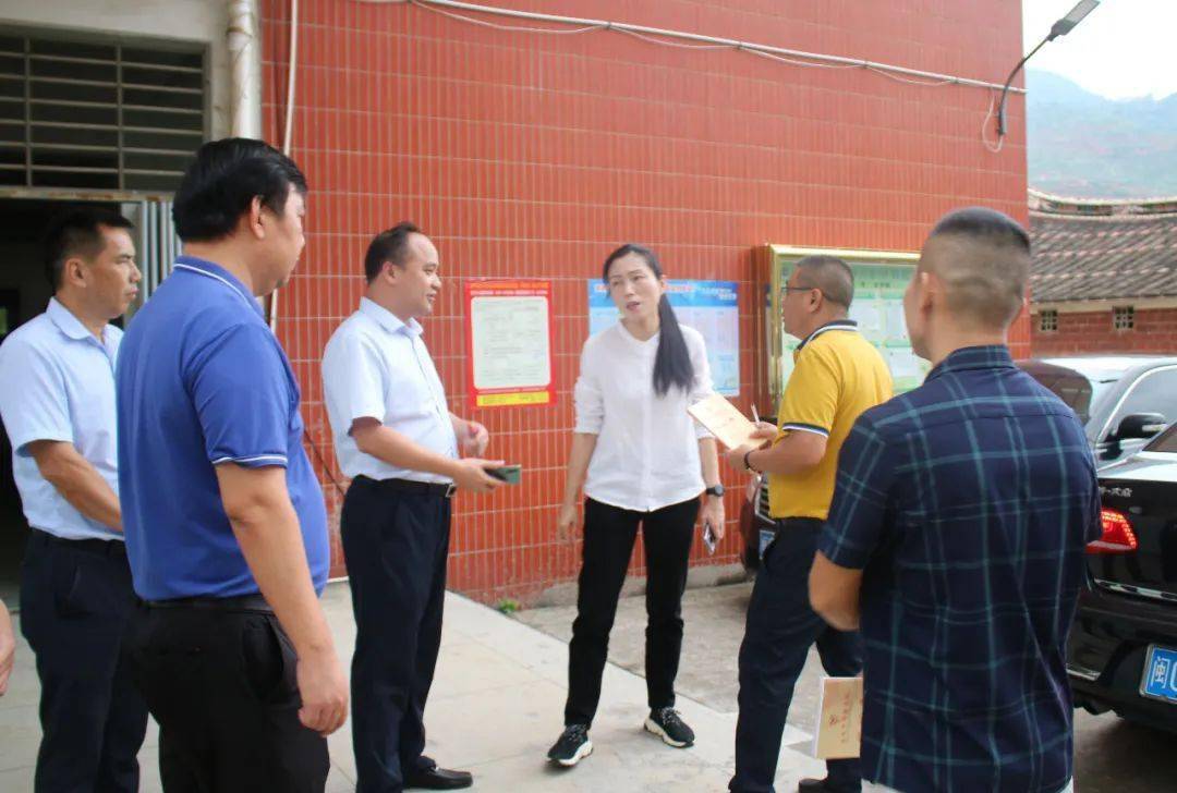 【头条】南安市副市长王昭昭到英都镇调研指导工作