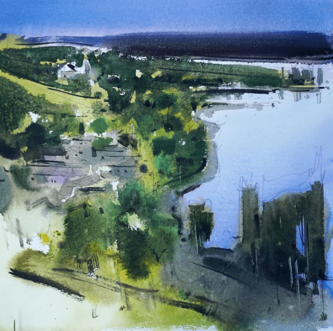 大气磅礴,这样的笔触你肯定没见过!