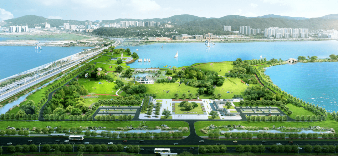 珠海金湾最大城市公园要来了!就在这里……_金湖