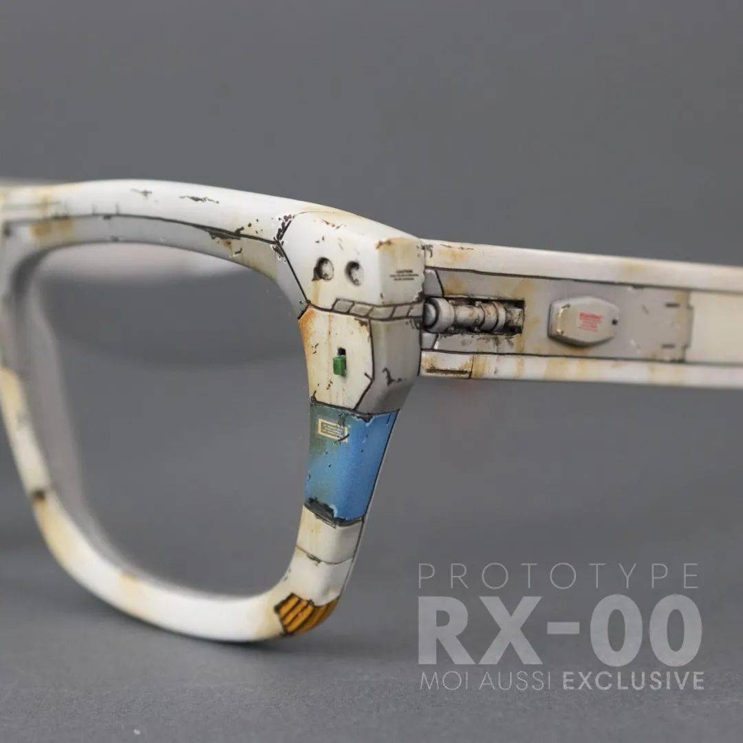 当高达制作方法用到眼镜上