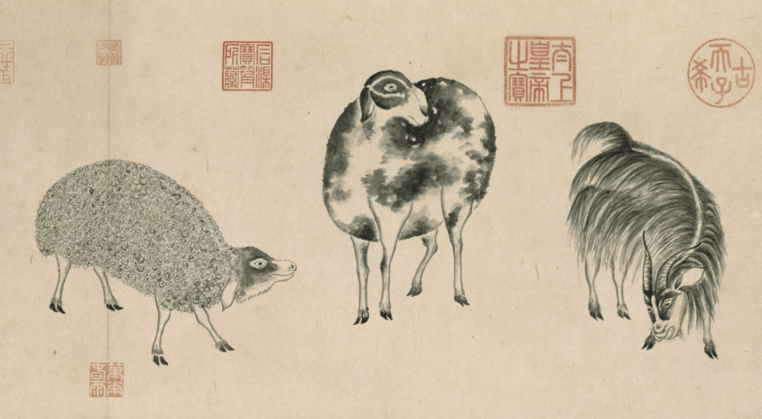 乾隆皇帝画画可爱极了