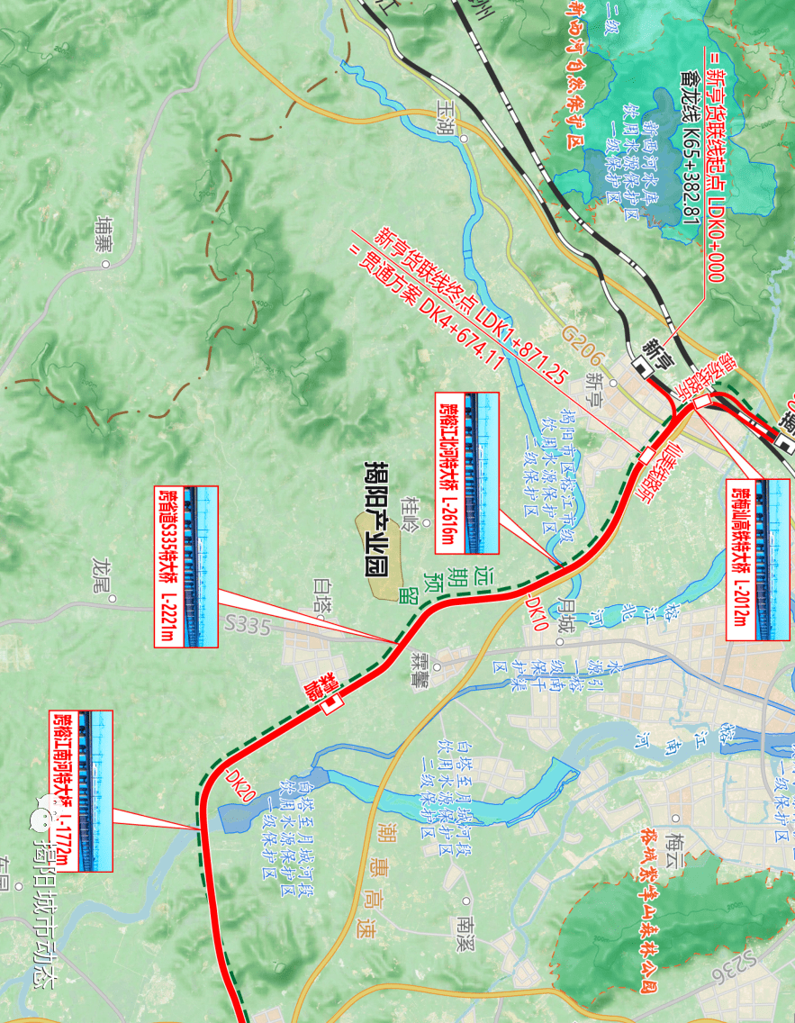 新建揭阳至惠来铁路图图片