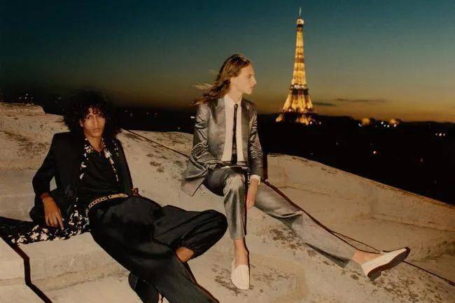 圣罗兰saint laurent 2021春夏男装跑酷广告片