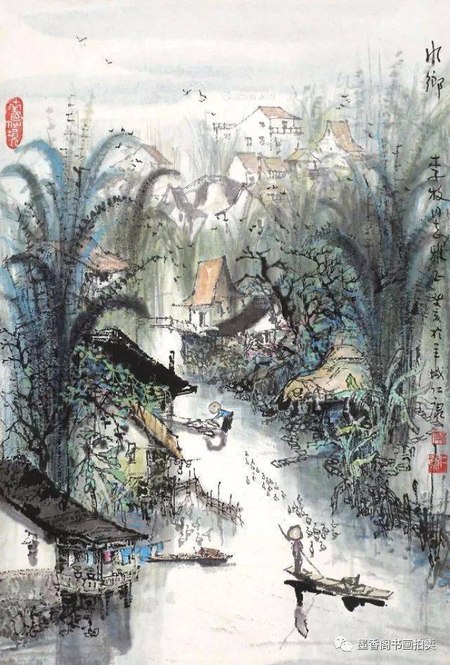 岭南水乡画之父李仁康
