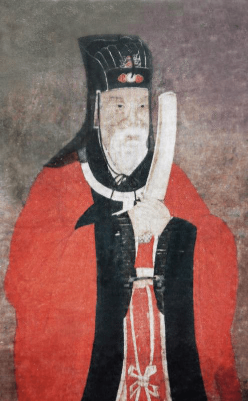 北宋进士,御史大夫董敦逸像南宋状元,参知政事董德元像现在走进流坑