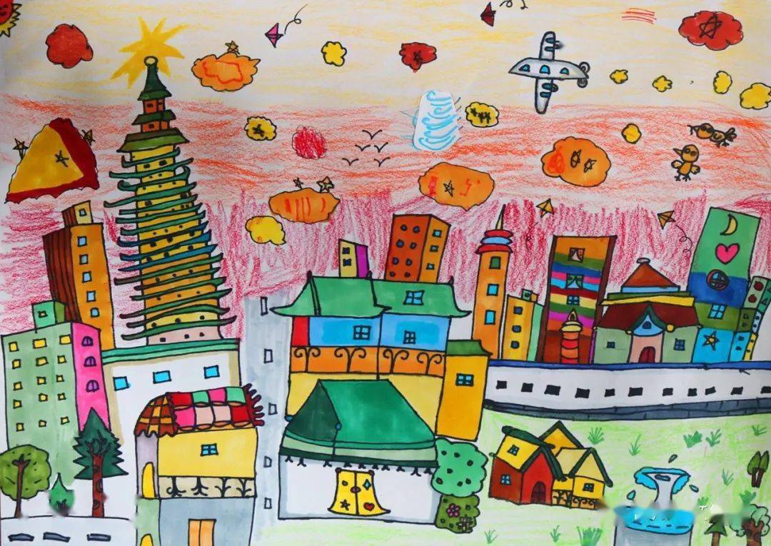 【微展厅】童画小康 共筑家园常州市第五届少儿网络书画大赛优秀