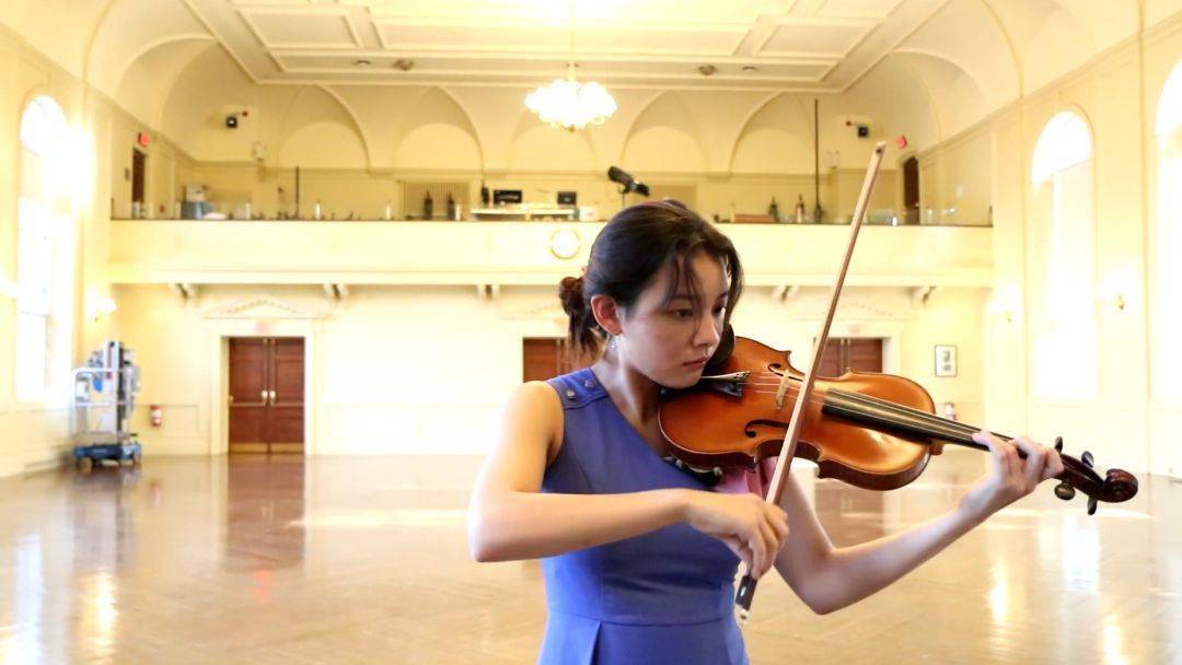 写给故乡的赞歌jenniferjeon演奏维也纳森林故事附小提琴谱