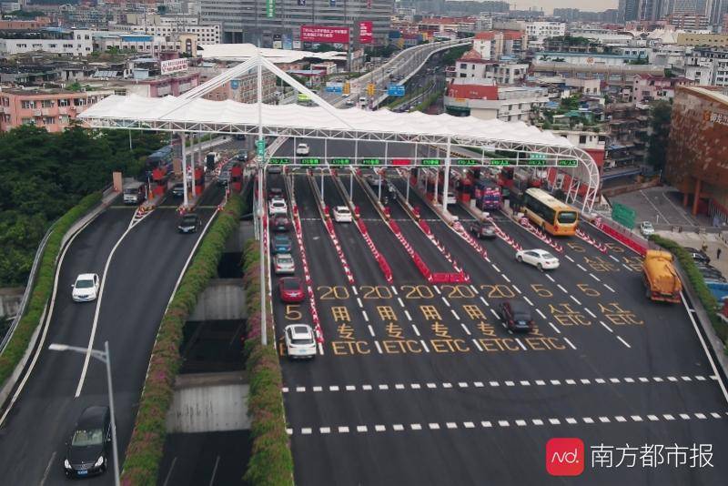 三元里收费站升级打造智慧通道:etc交易成功率99.9%