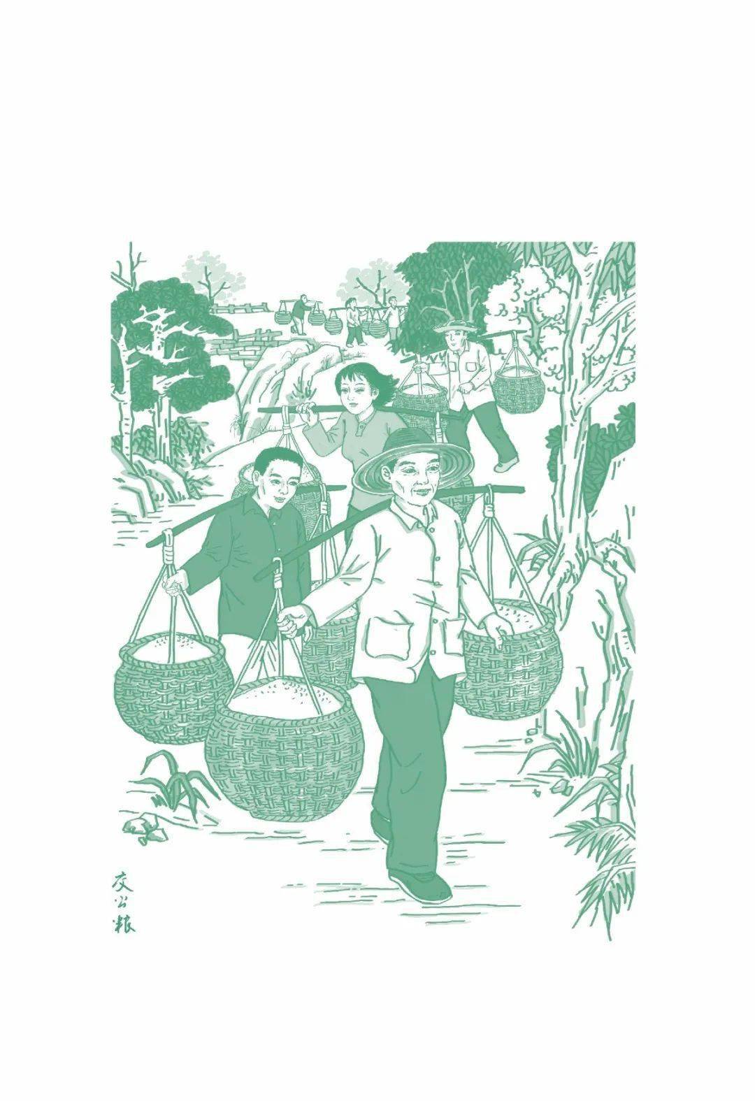 国庆特别推荐农人书写的大地艺术中国乡存丛书第三部故园农事出版