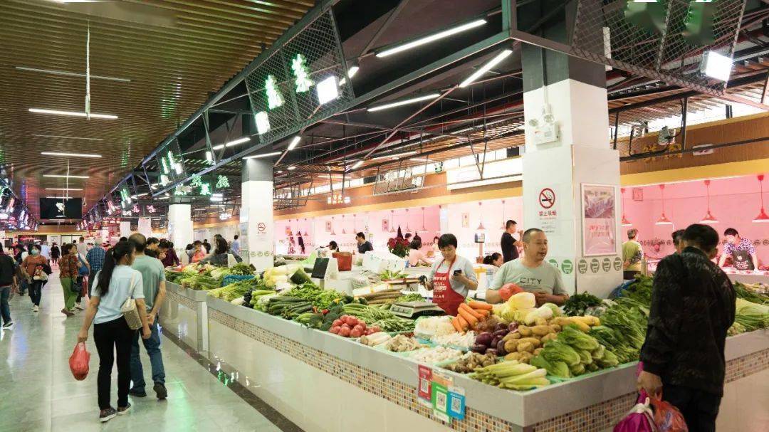 青村镇的这个网红菜市场你给打几分~_集贸市场