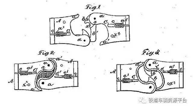 詹天佑自动挂钩原理图片