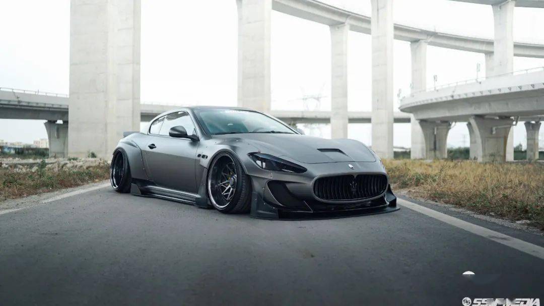 这辆姿态完美的宽体玛莎拉蒂gt,是来自中国的原创设计