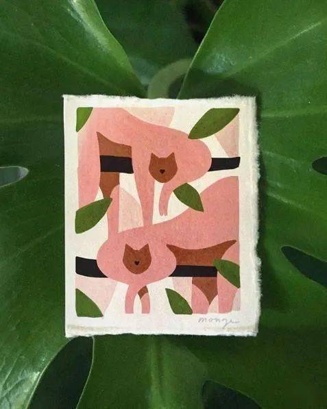 高饱和度彩色插画居然这么好看