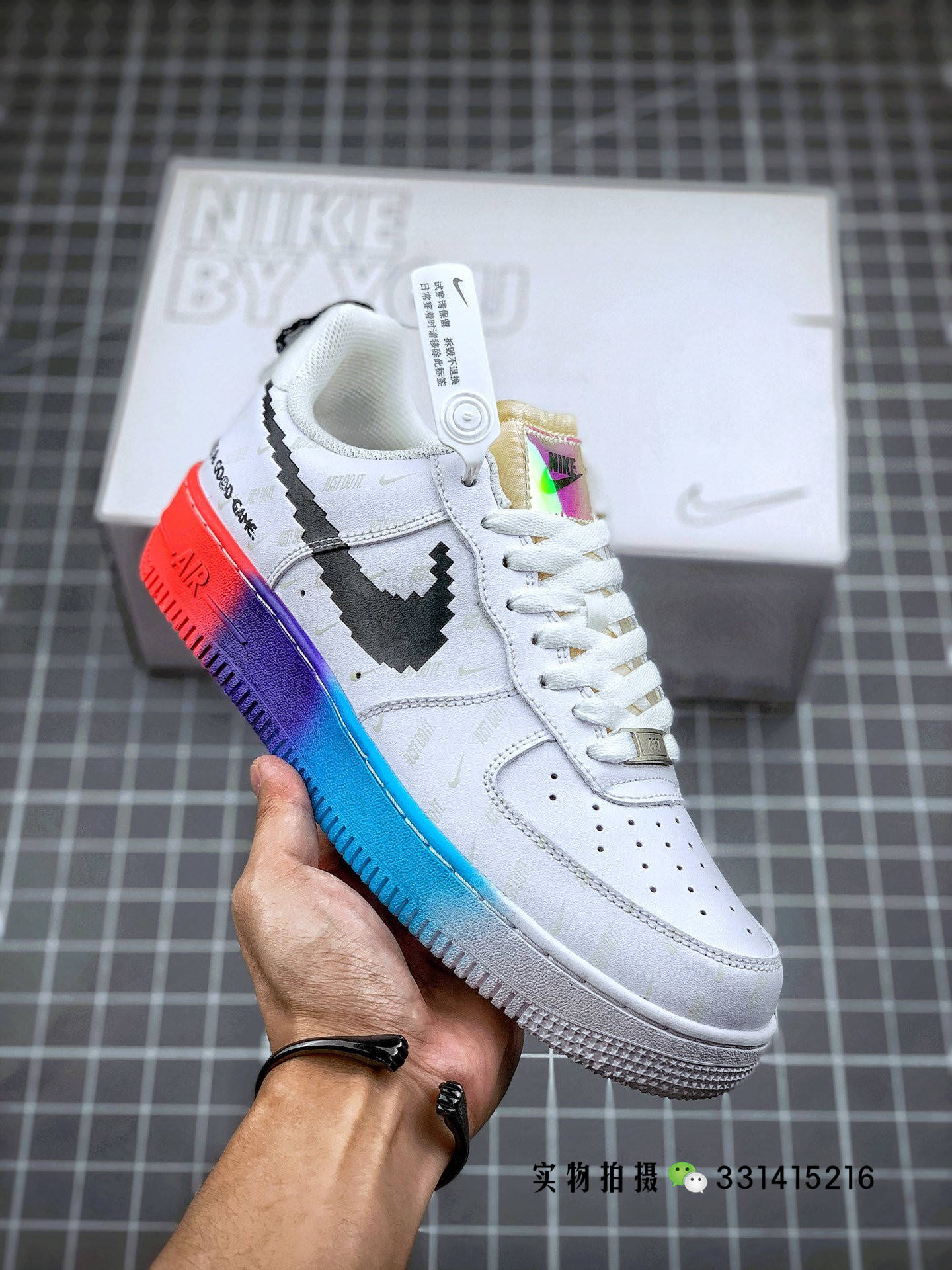 nike force 1 空军一号电玩英雄联盟皮肤休闲板鞋_nike