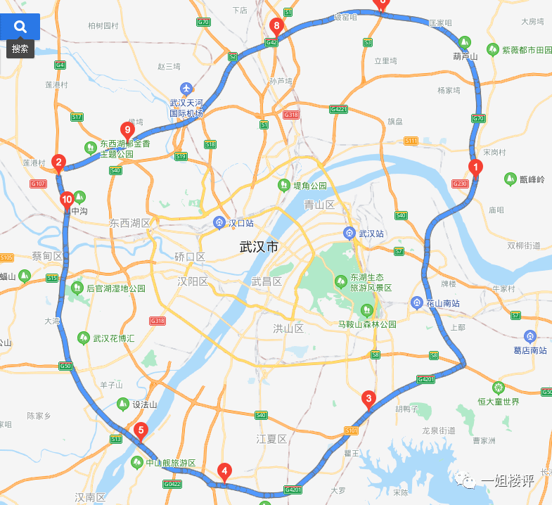 重磅武汉即将迈入六环时代环线范围出炉光谷能受益吗