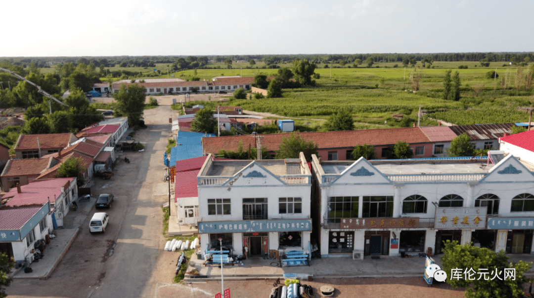 我和我的家乡之航拍额勒顺镇