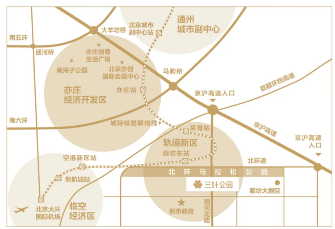 廊坊三叶公园位置图片