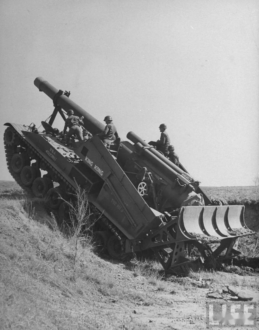 美国240毫米榴弹炮图片