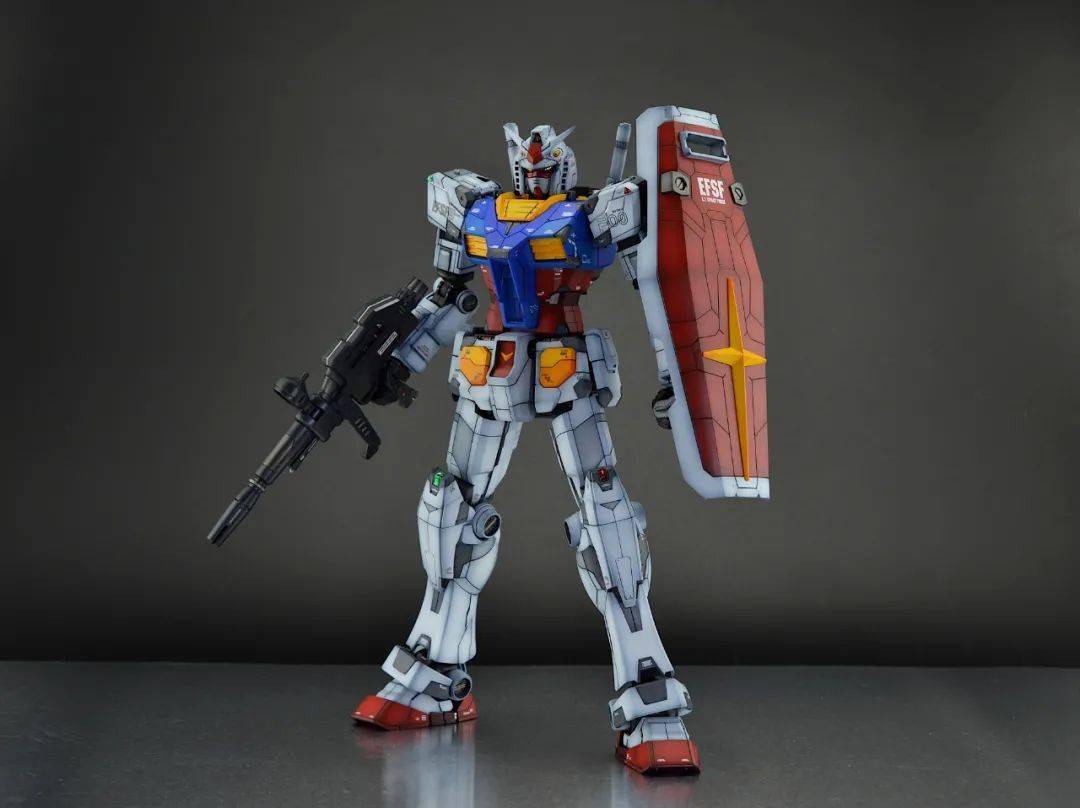 rx-78f100阴影涂装,效果尚可?_公众