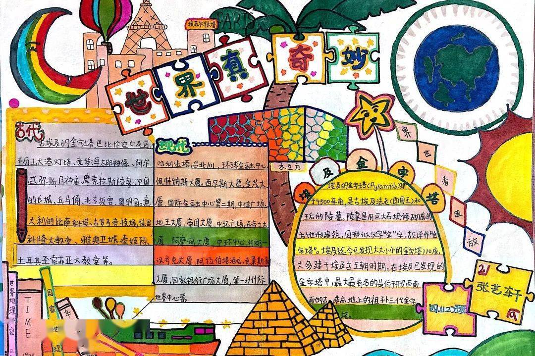 fun眼世界造梦金沙金沙小学梦想课堂手抄报锦集