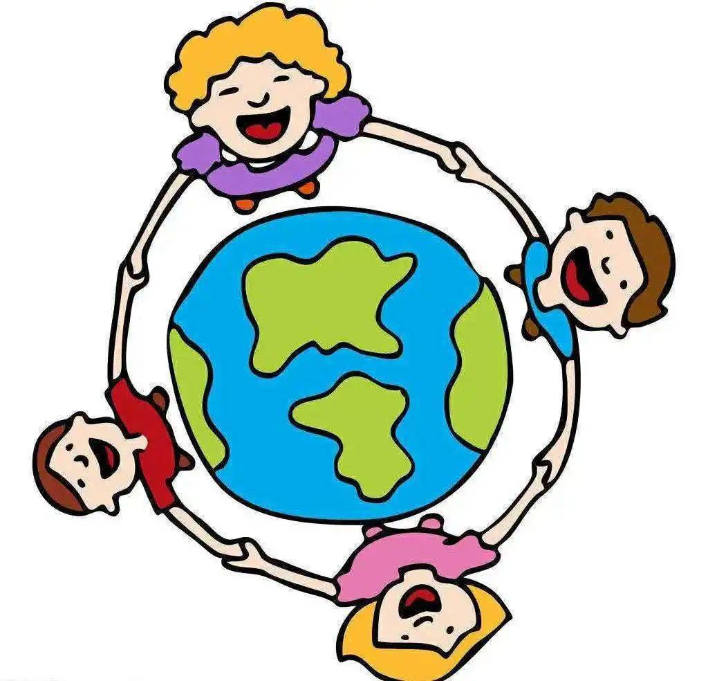 大手牵小手共做文明人