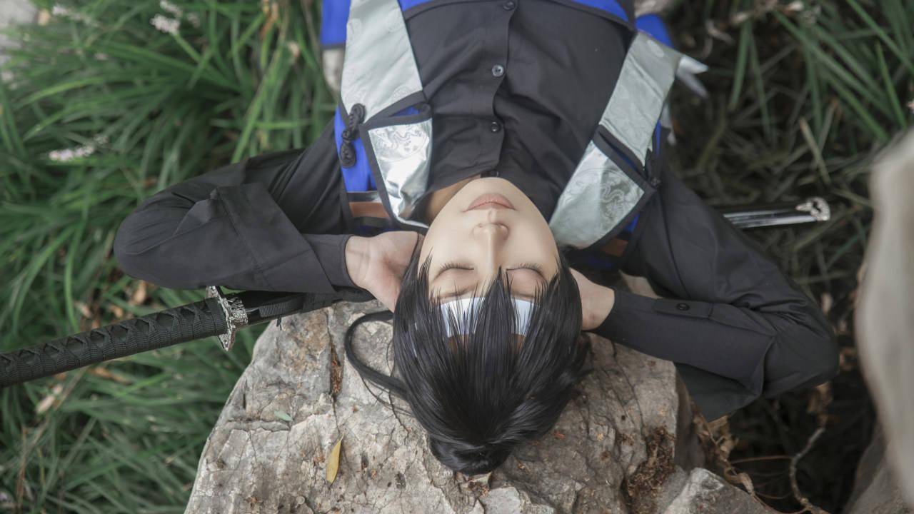 hybridchild眷恋你的温柔黑田月岛cosplay