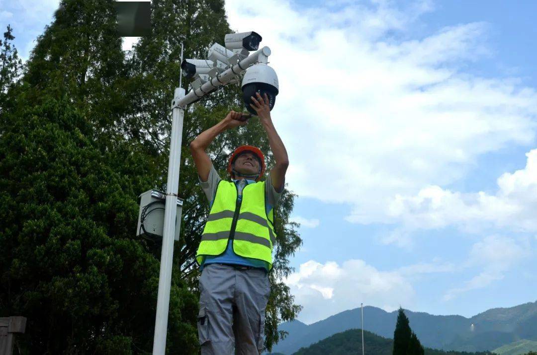 松溪县"雪亮工程"率先在全市完成建设任务
