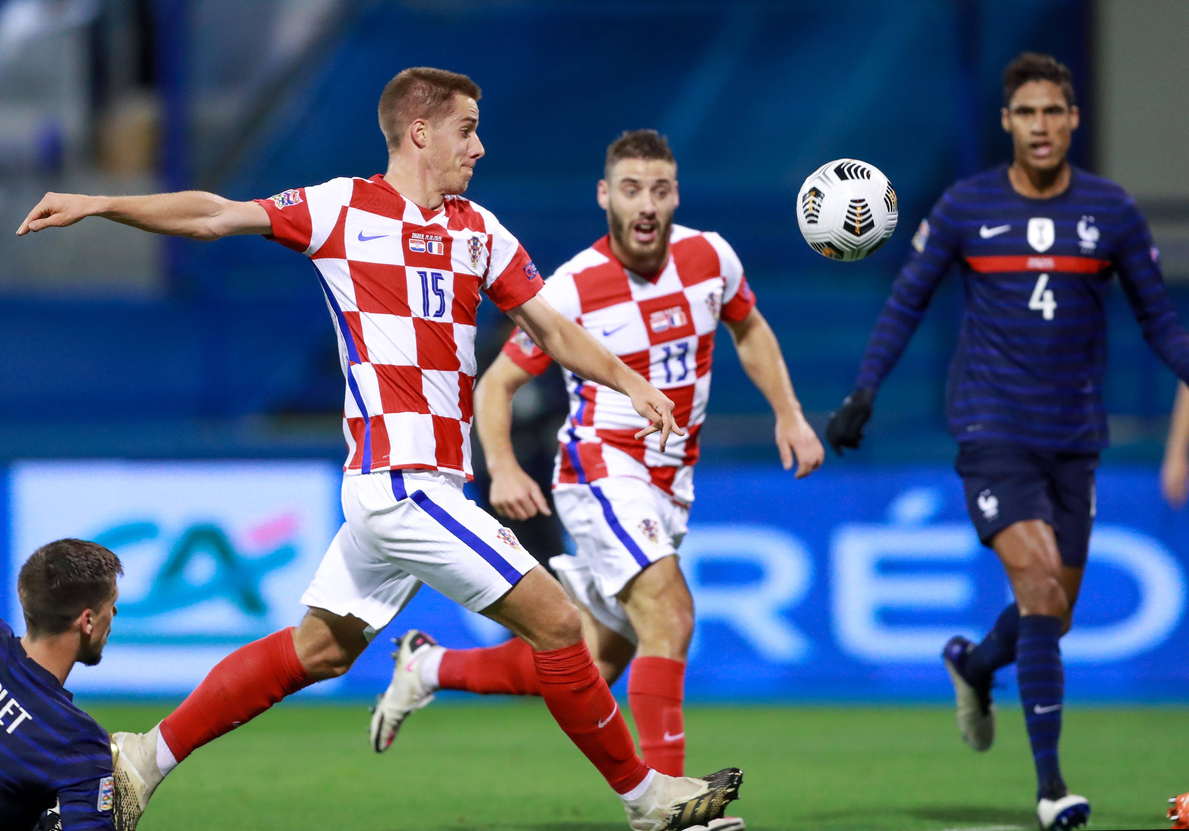 
足球——欧国联：克罗地亚不敌法国‘泛亚电竞’(图9)