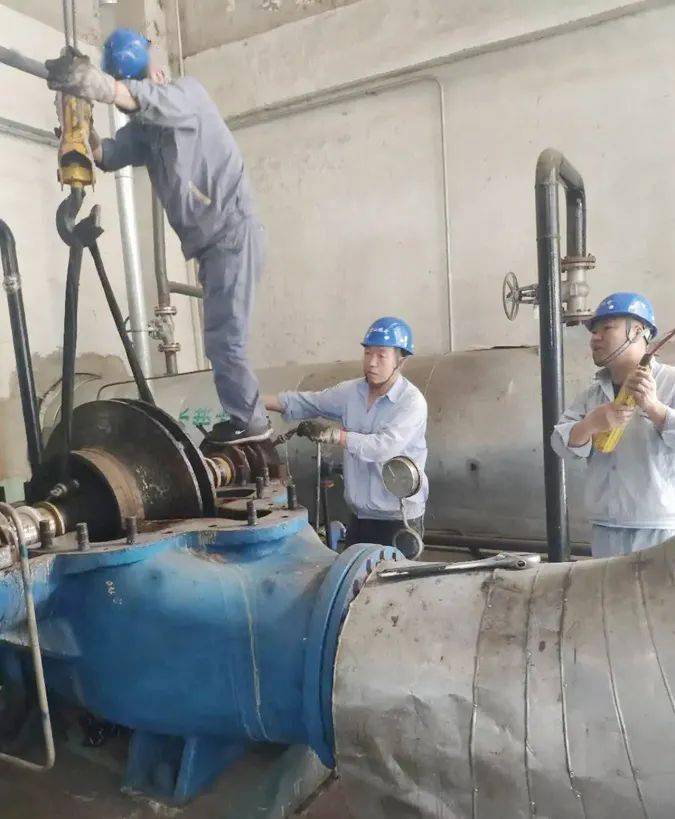 責任金山熱電開栓供熱營造溫暖冬日