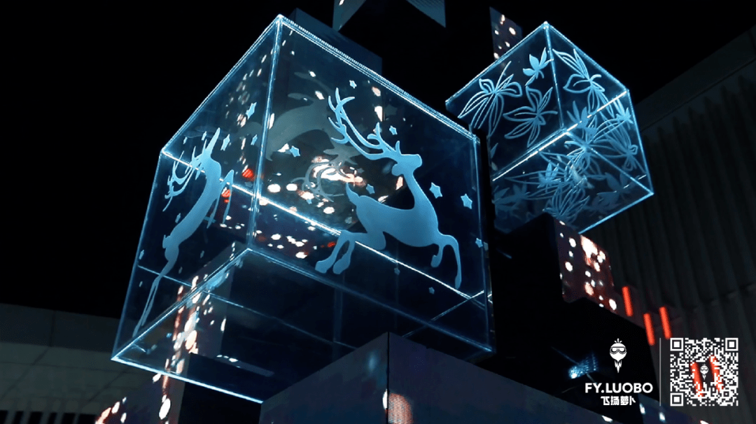 当新媒体互动艺术装置应用在景观设计中太酷了