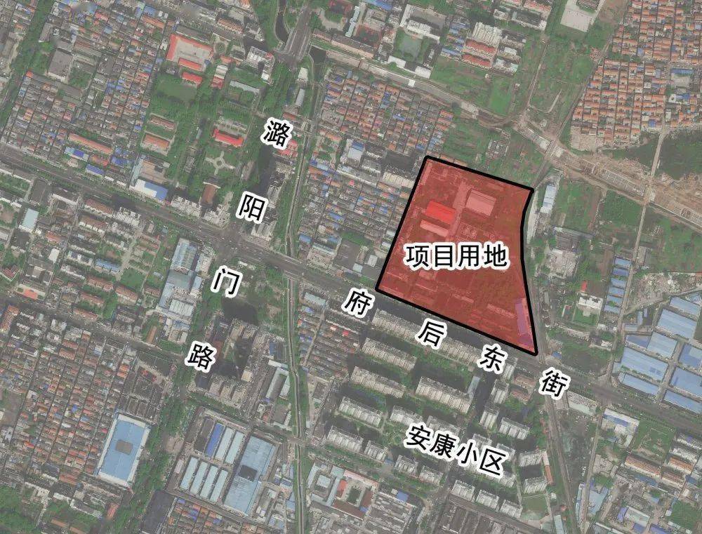 长治这个地方规划为中小学用地