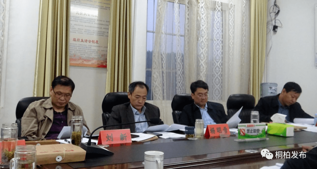 桐柏县委巡察工作领导小组听取十二届县委第十五轮巡察情况汇报