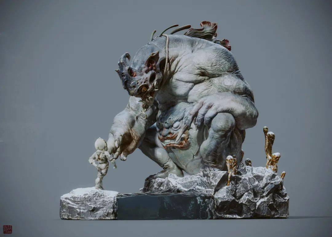 民间艺人光叔——许喆隆_ZBrush