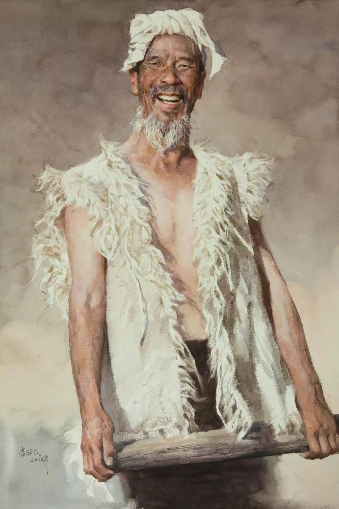 直视最本质的生命面貌叶献民的写实水彩