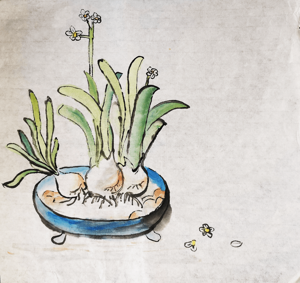 童绘新江苏佳作选72水墨花鸟