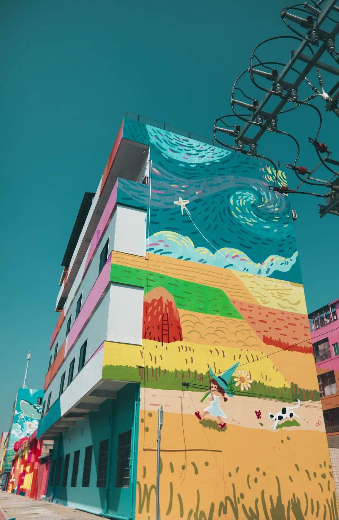 好色攻略8000㎡彩虹墙变网红打卡点大片随手拍