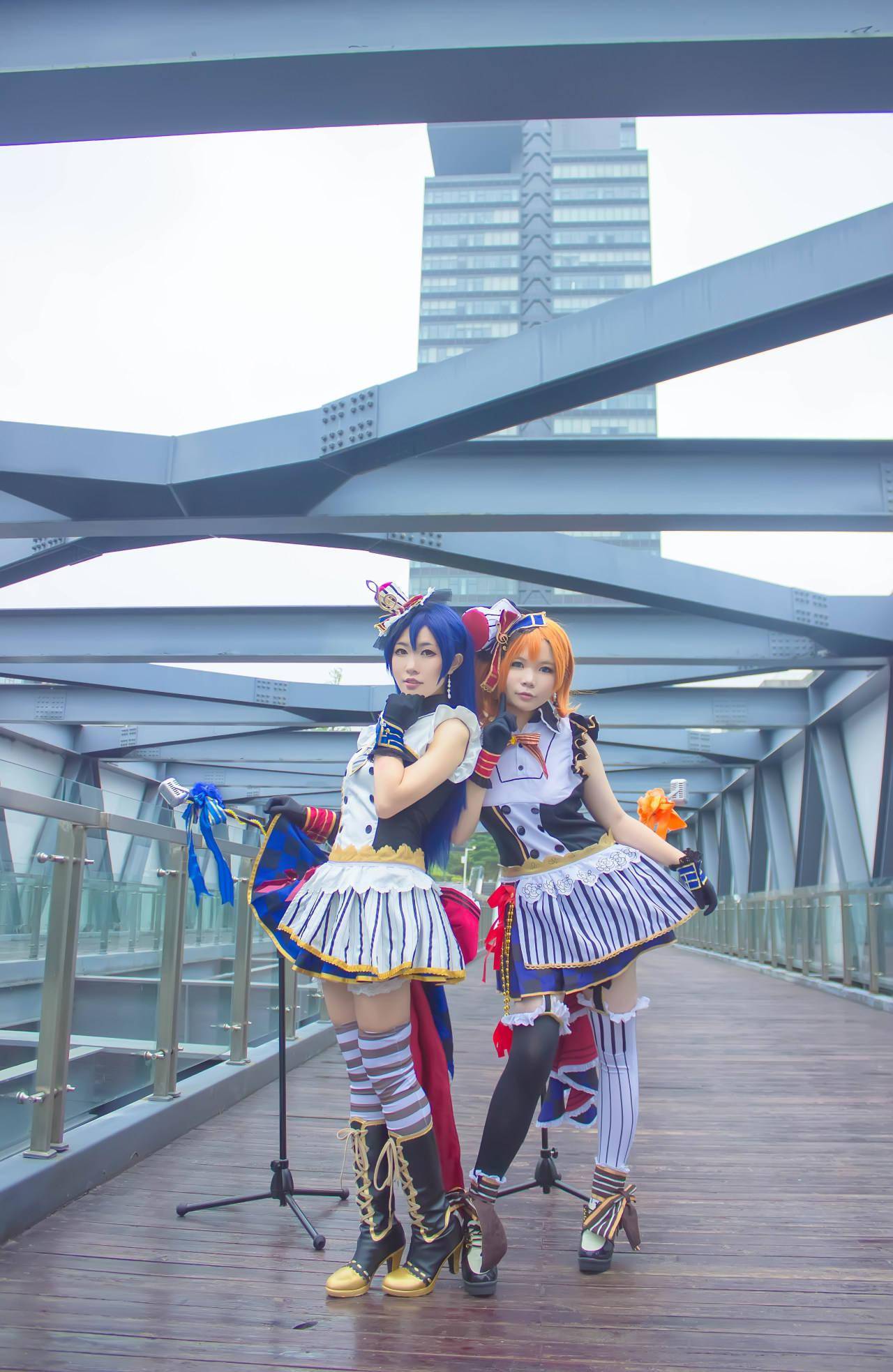 love live 女仆觉醒 海未cosplay