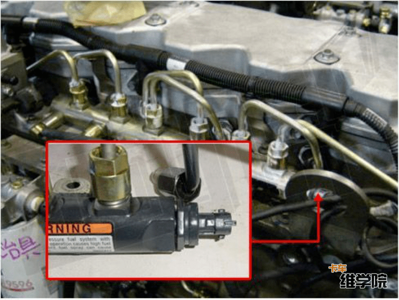 机油压力传感器位置图图片
